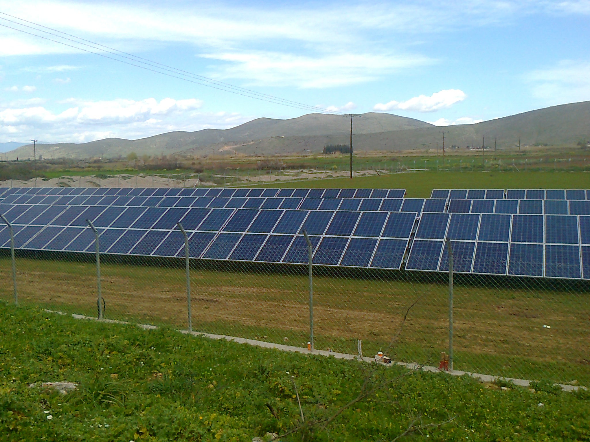 ΦΩΤΟΒΟΛΤΑΪΚΟ ΠΑΡΚΟ 100KW ΣΤΟ ΘΟΥΡΙΟ ΒΟΙΩΤΙΑΣ
